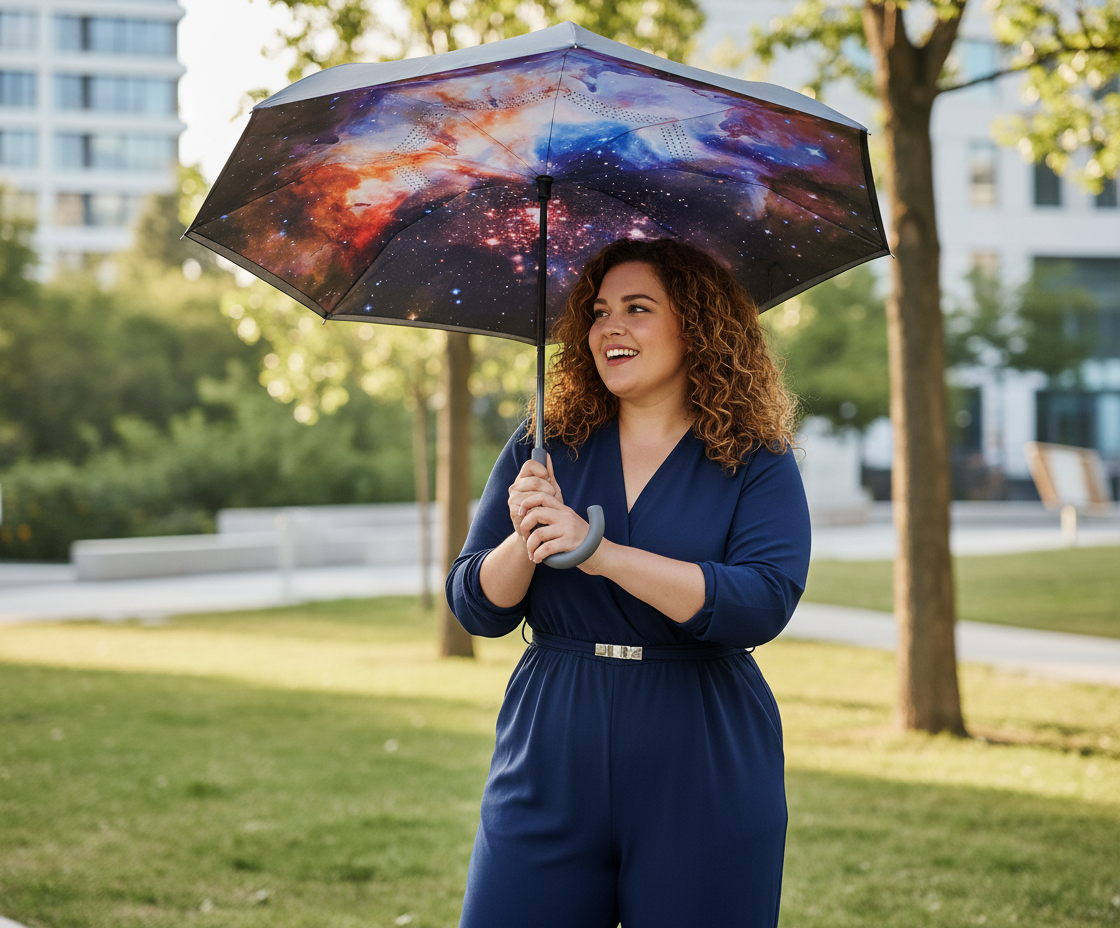 Reverse Folding Astrophotography Umbrella