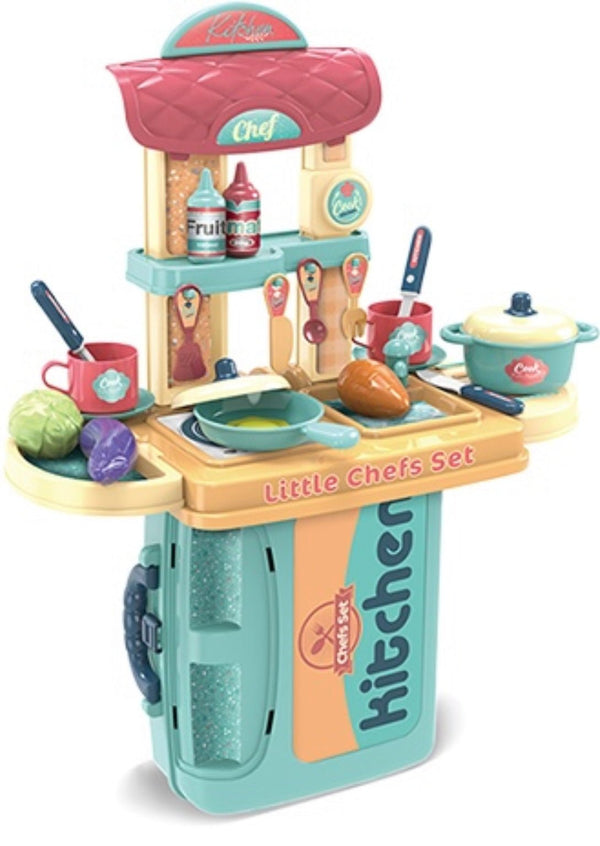 Chef Kitchen Playset in a Case - Streamline Imagined Retail