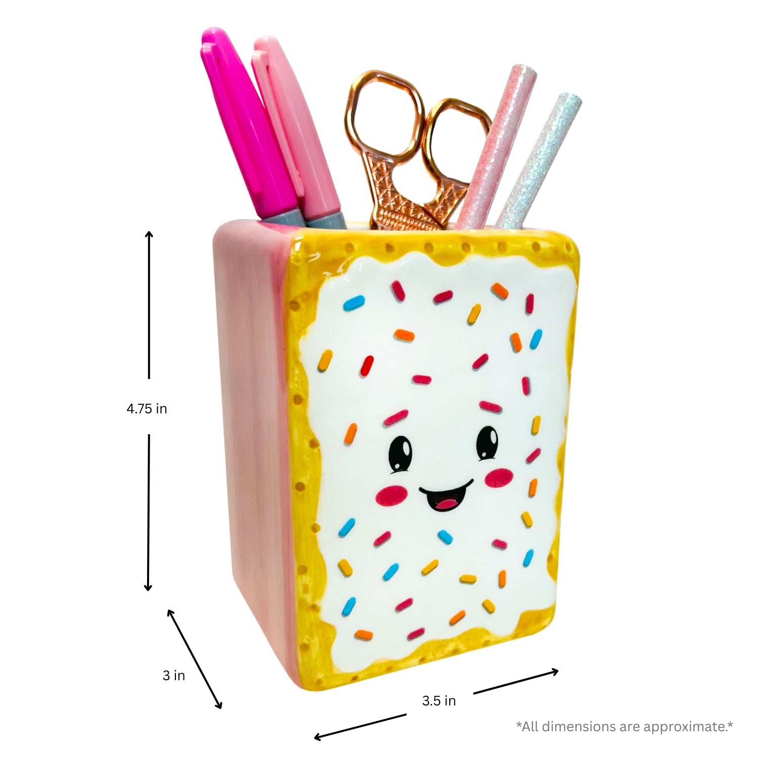 Toaster Pastry Pen Cup