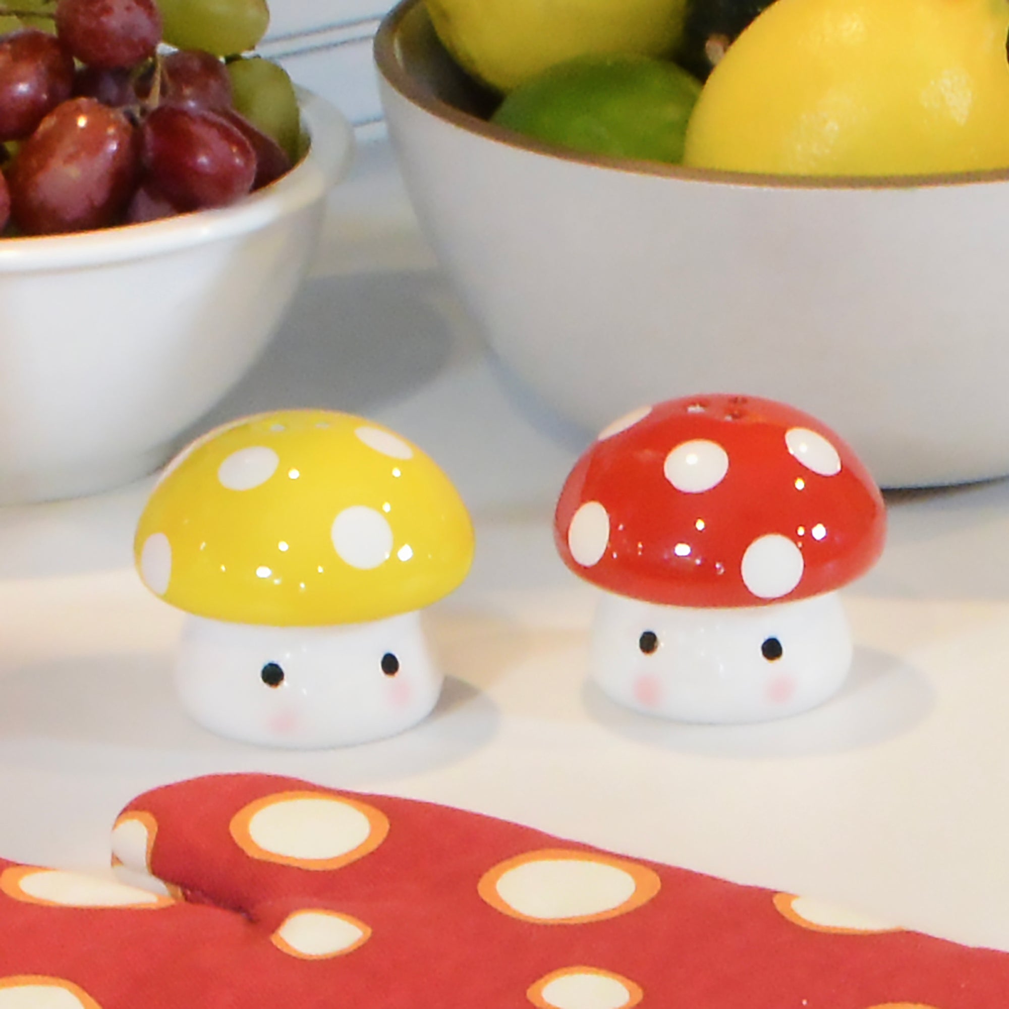 Mushroom Salt & Pepper Set