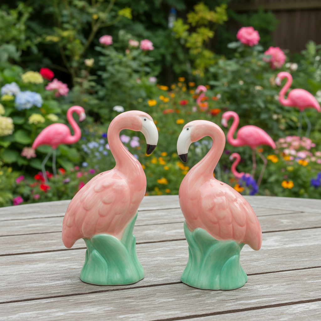Flamingo Salt & Pepper Set
