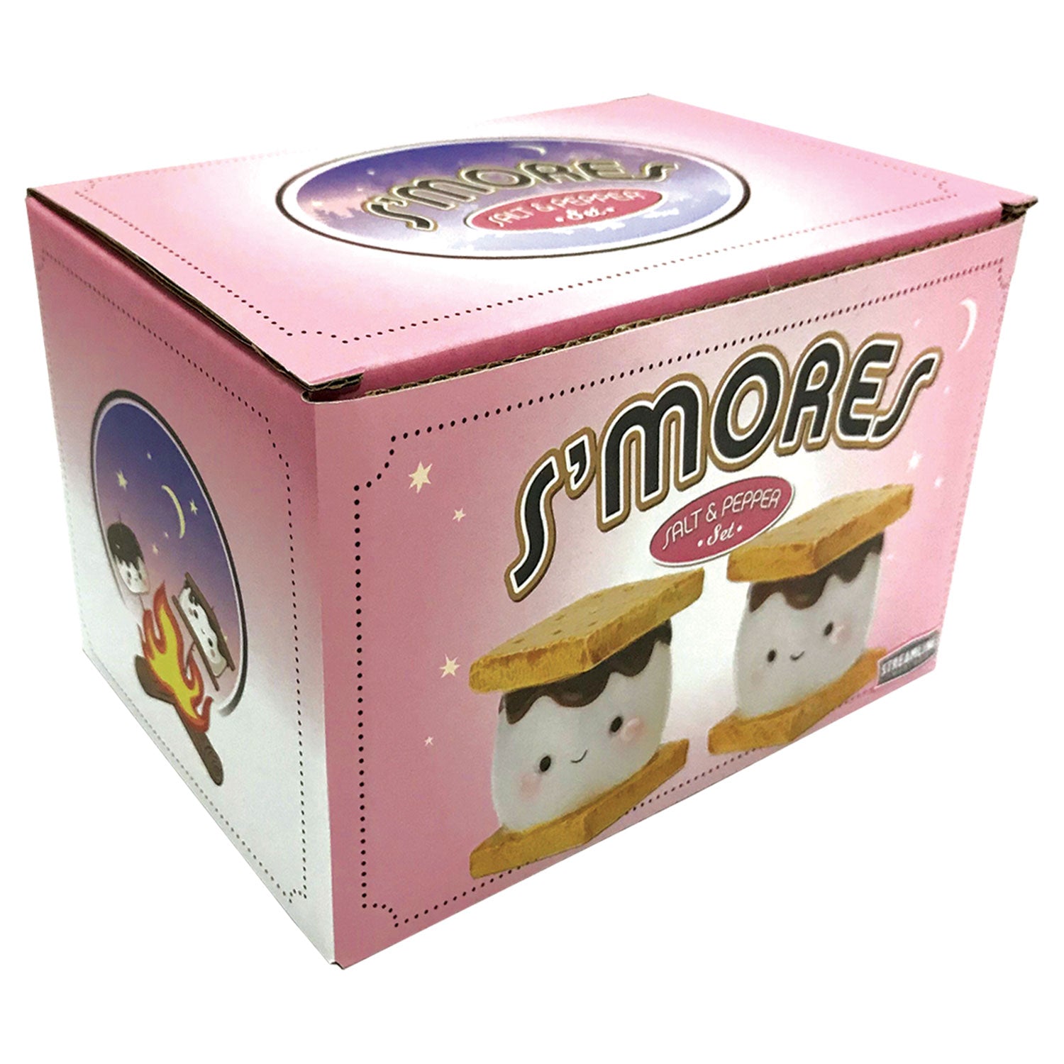 S'mores Salt & Pepper Set, Ceramic