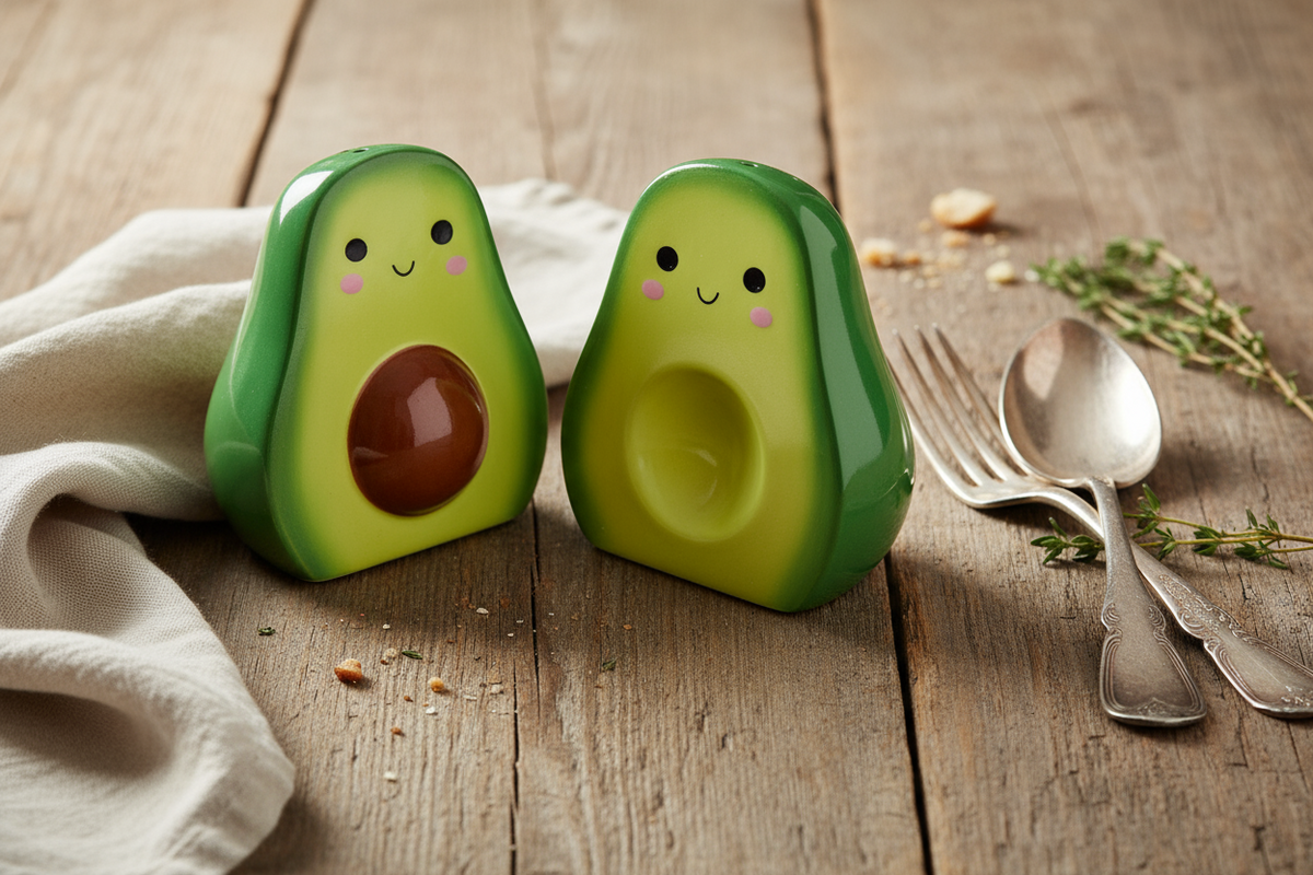 Avocado Salt &amp; Pepper Set
