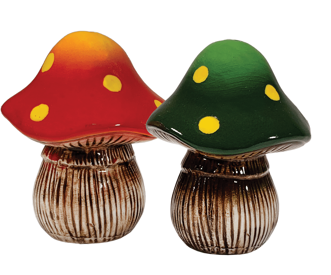 Woodland Mushroom Salt &amp; Pepper Set