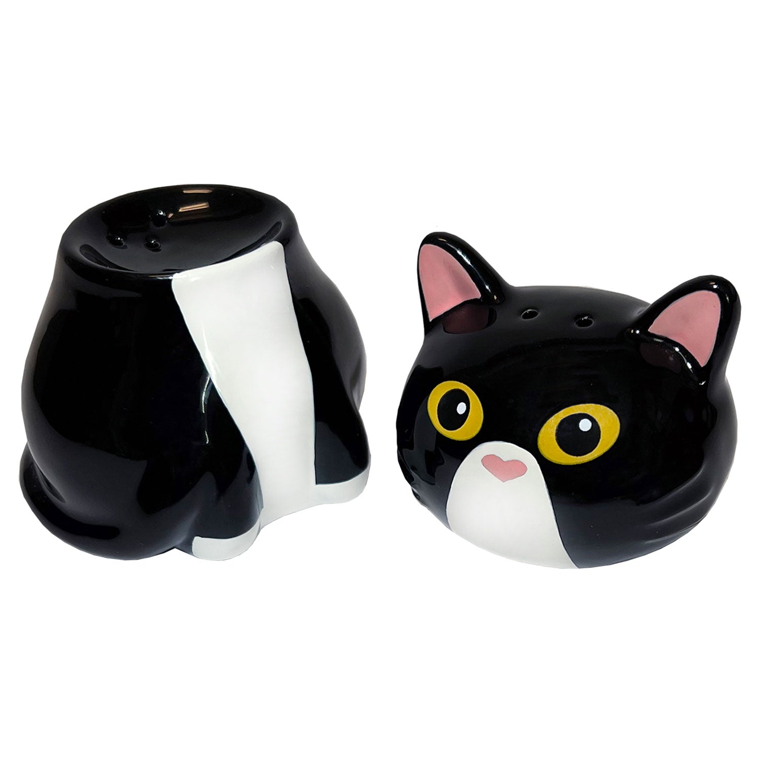 Split Kitty Salt & Pepper Set