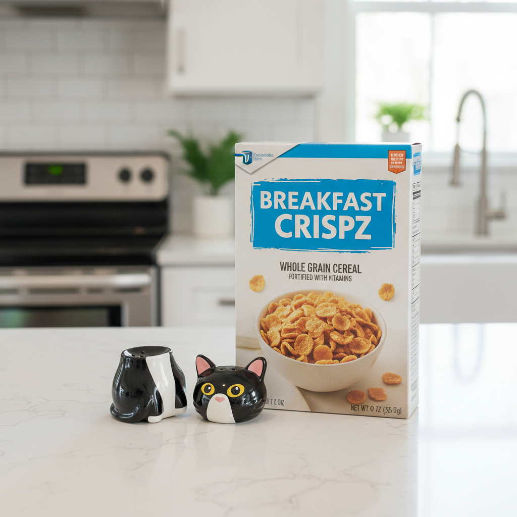 Split Kitty Salt & Pepper Set