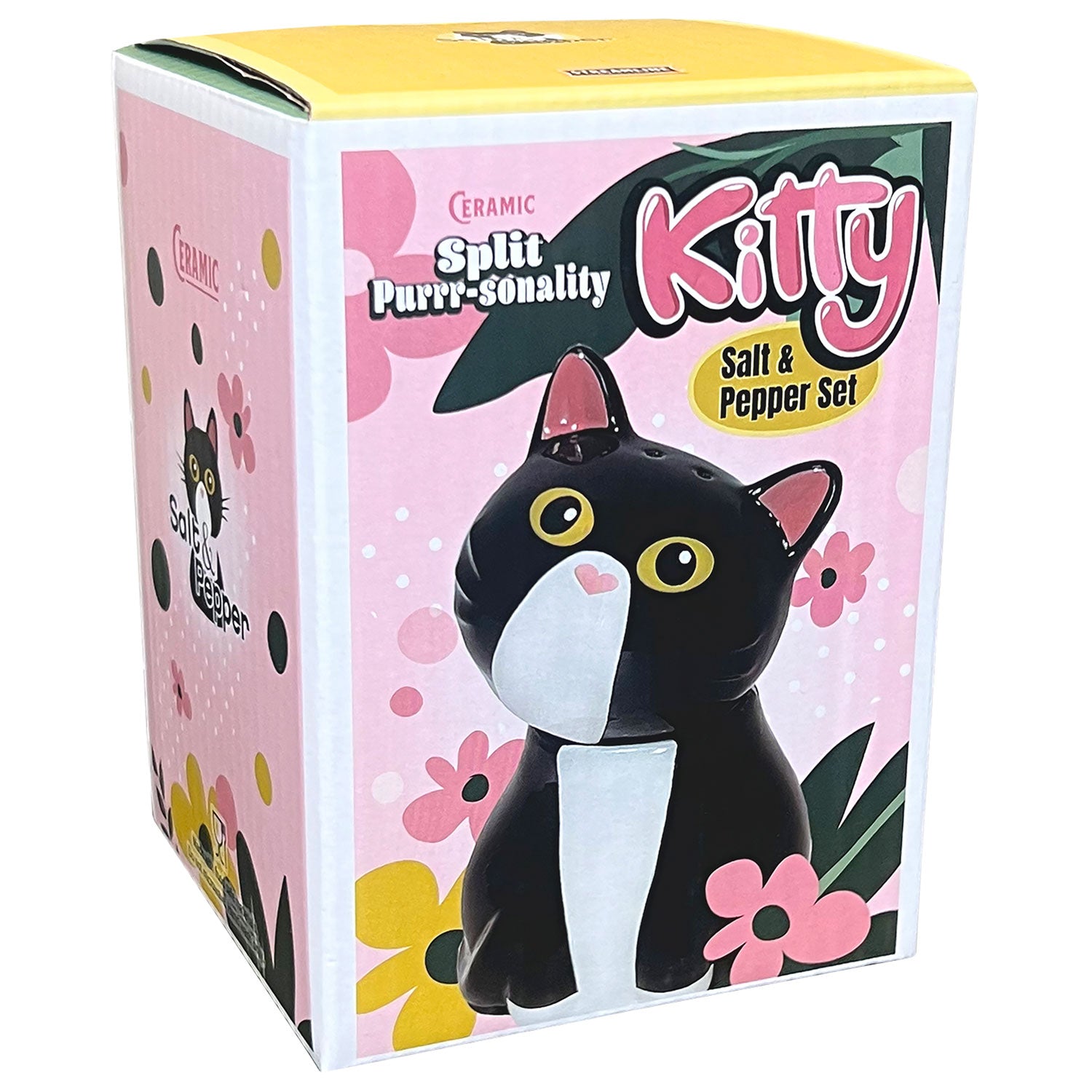 Split Kitty Salt & Pepper Set