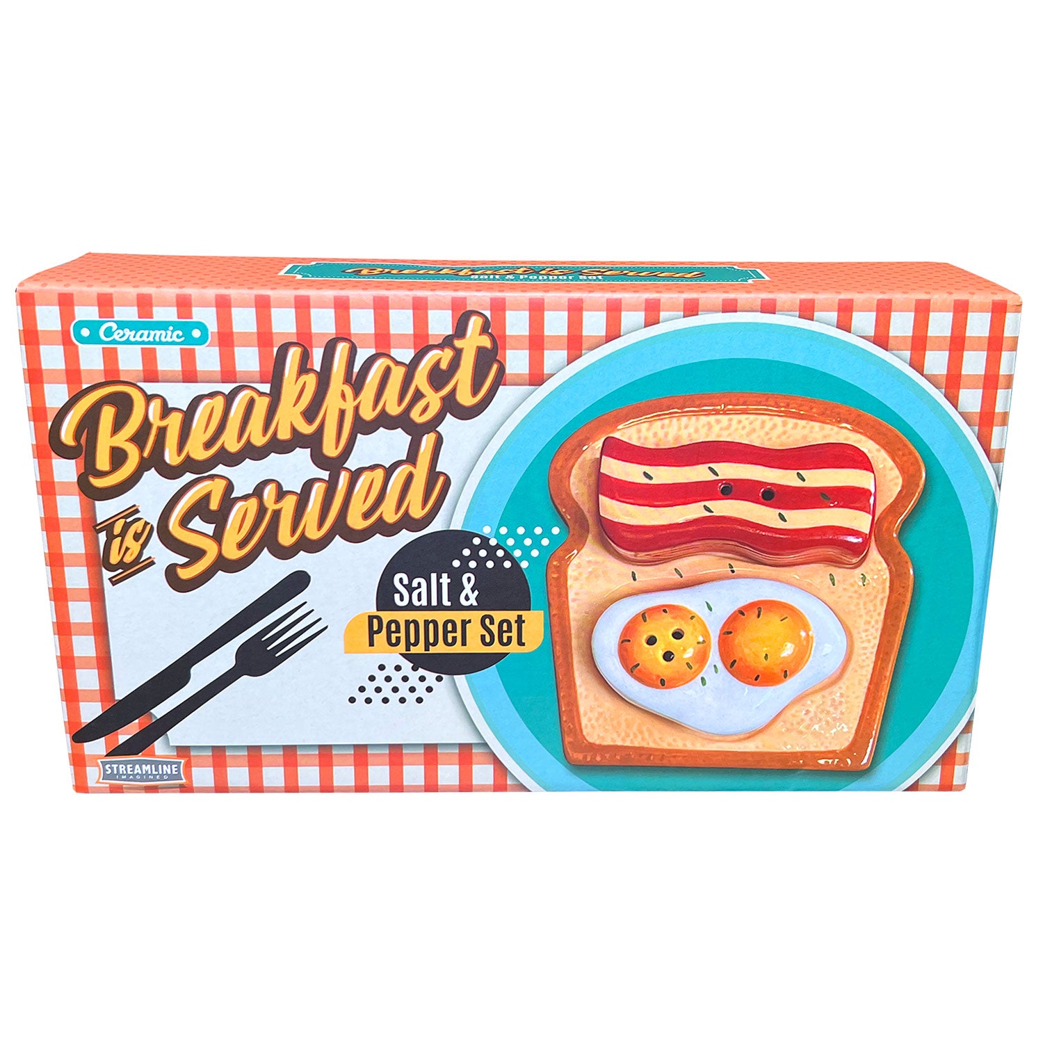 Breakfast is Served Salt & Pepper Set