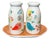 Birds of Happiness Salt & Pepper Set w/ Plate