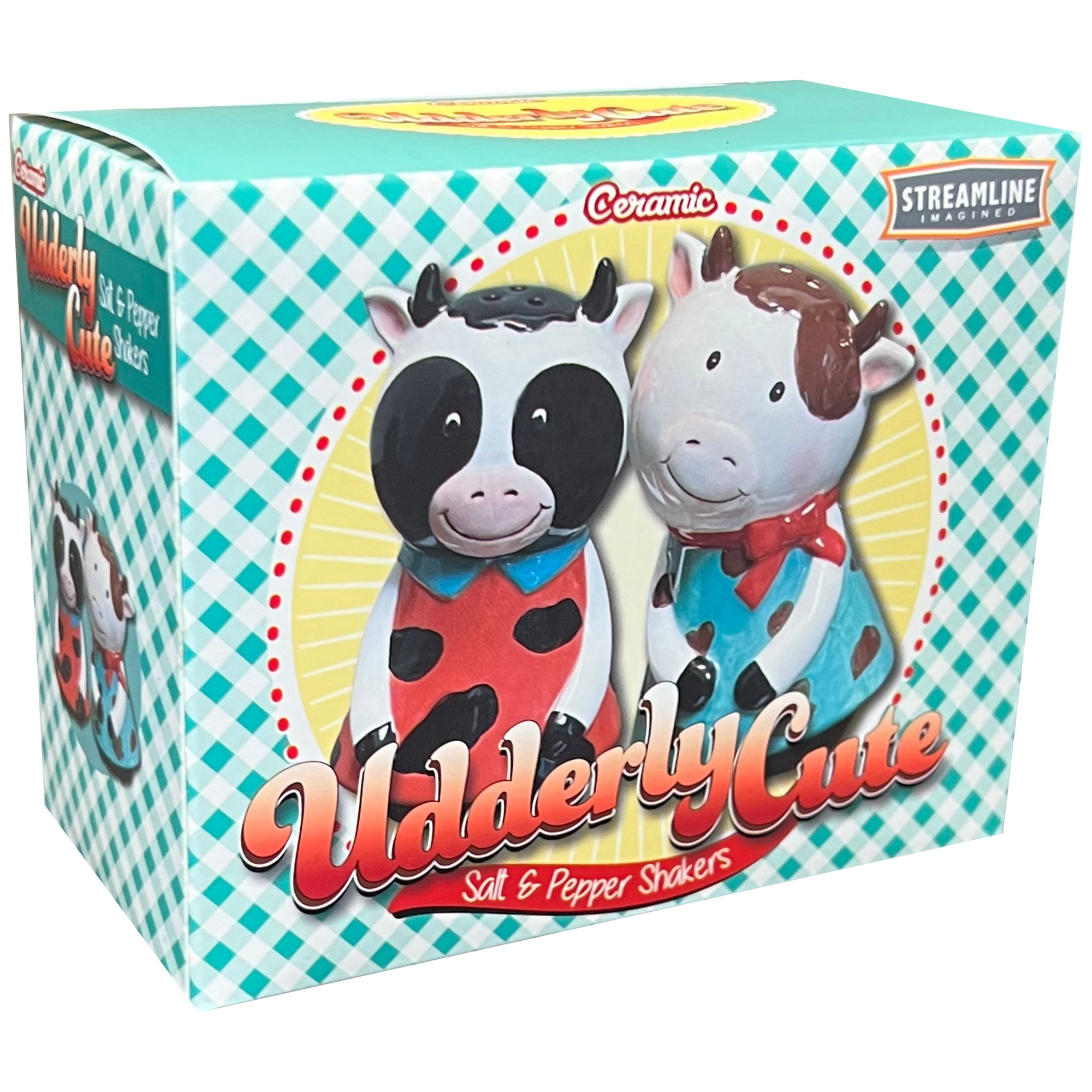 Udderly Cute Cows Salt & Pepper Set