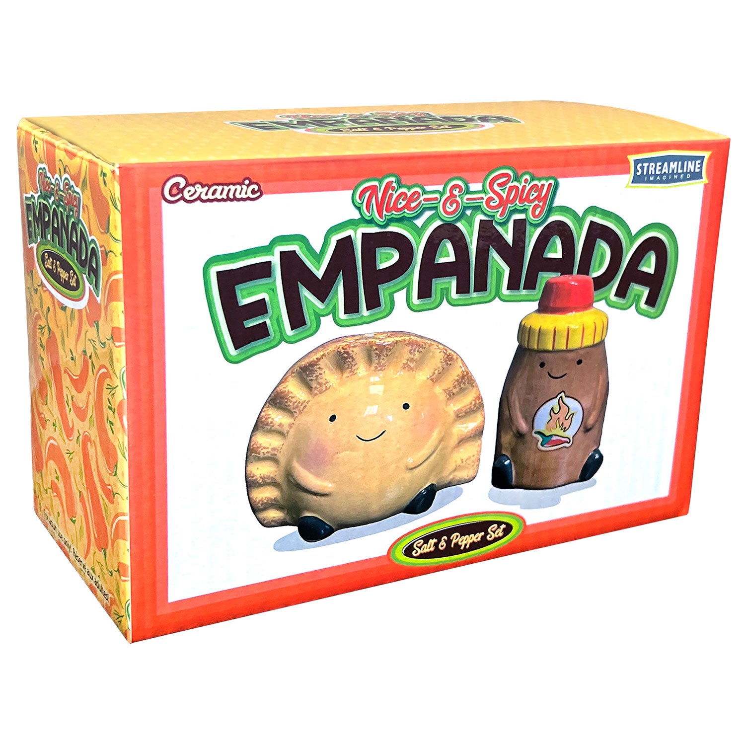 Empanada & Hot Sauce Salt & Pepper Set