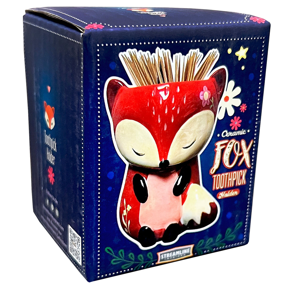 Sweetie Fox Toothpick/ Match Holder