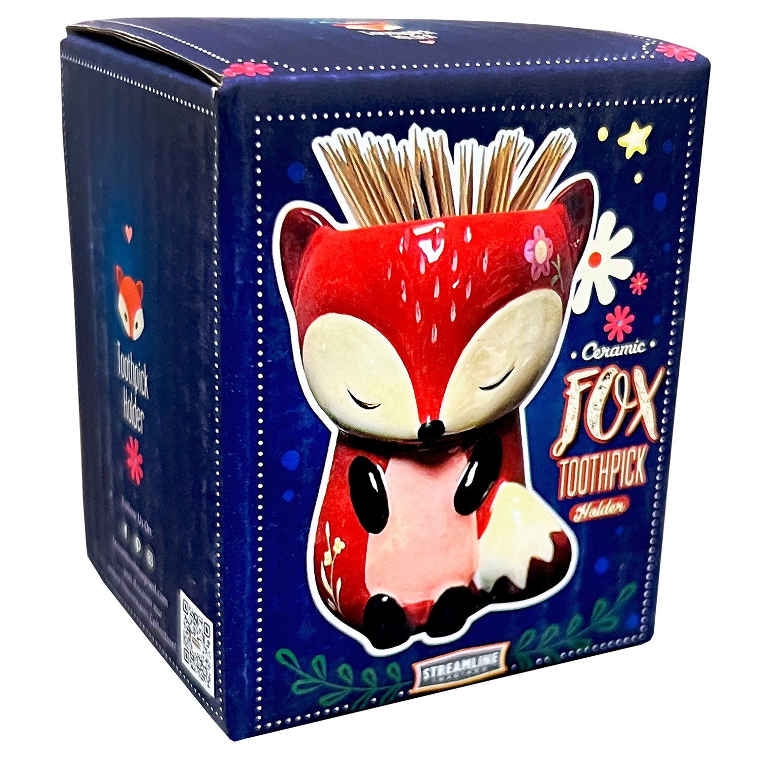 Sweetie Fox Toothpick/ Match Holder