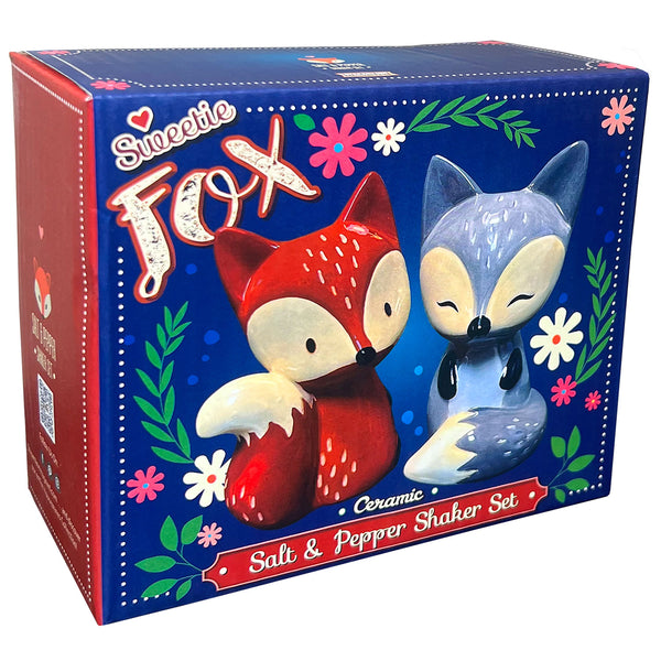 Streamline Imagined Fox Salt & Pepper Shakers - Thumbnail 3