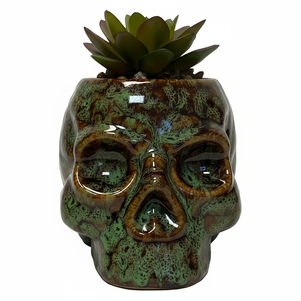 Skull Planter &amp; Storage