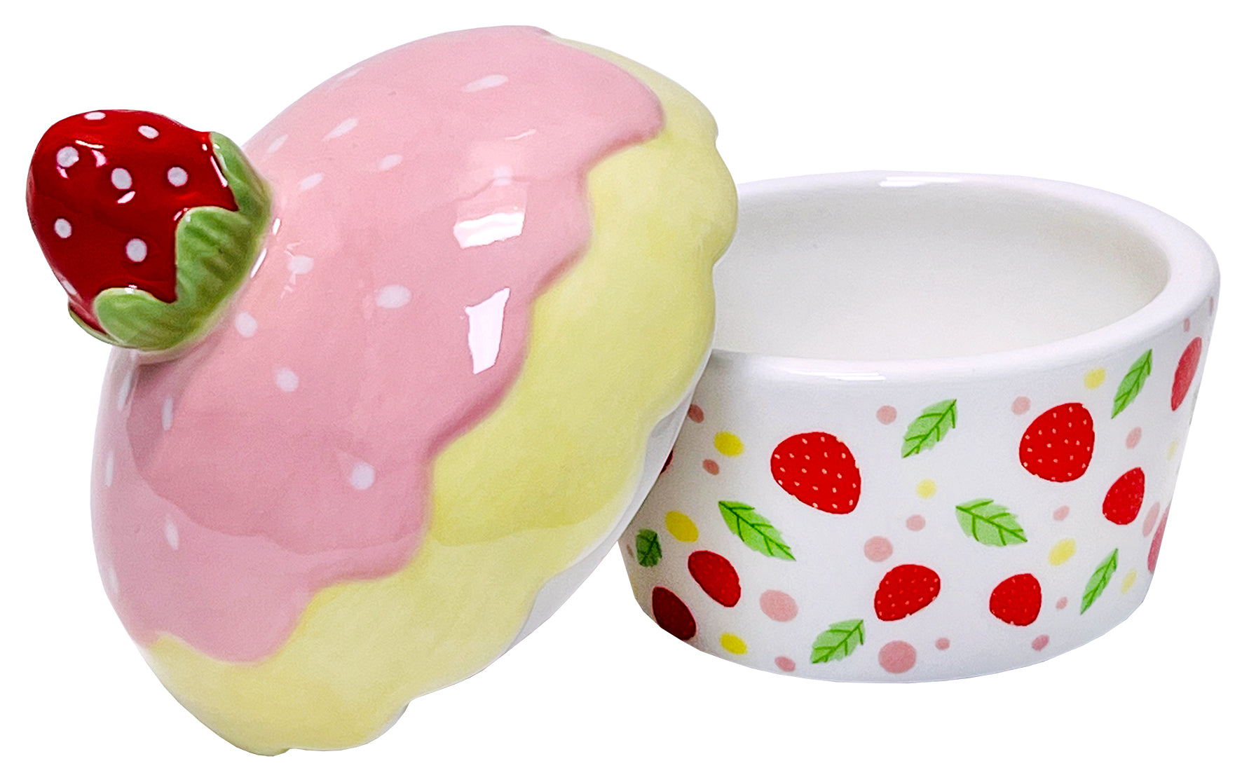 Strawberry Cupcake Trinket Box