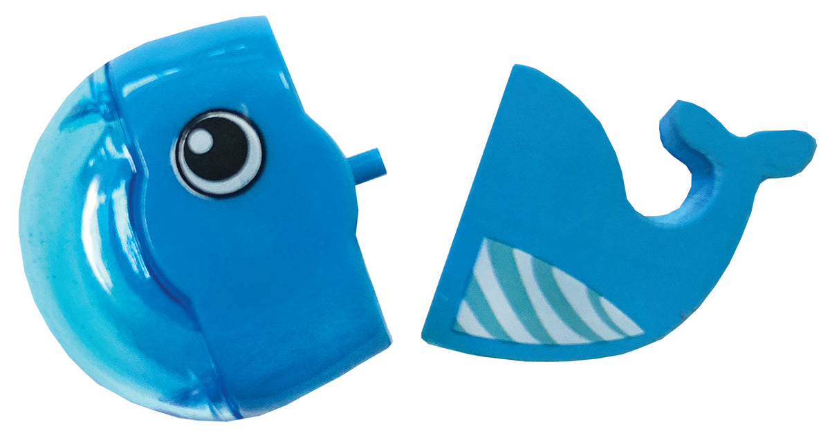 Sea Creatures Eraser &amp; Sharpener Duo Set of 4