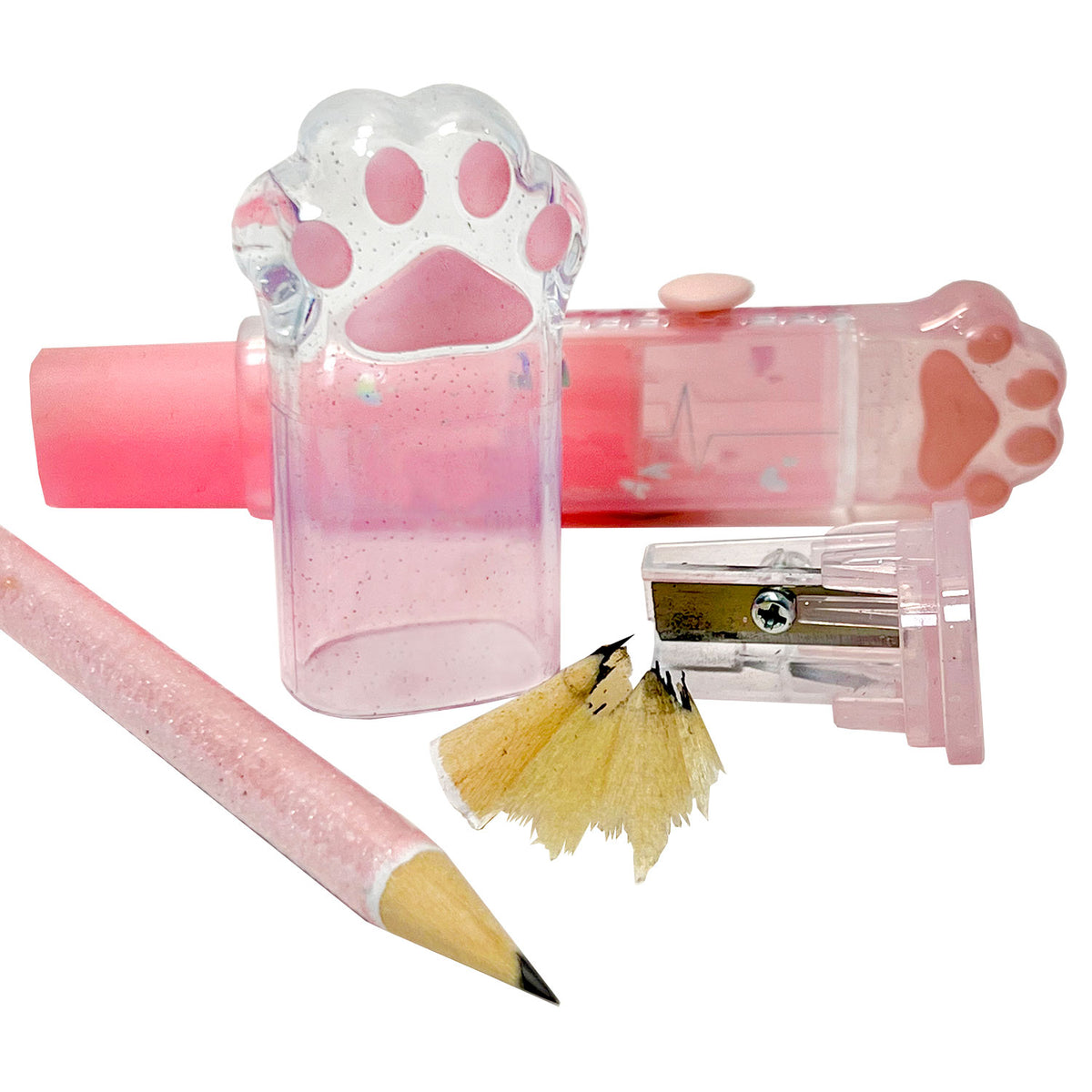 Paw Eraser &amp; Sharpener Duo