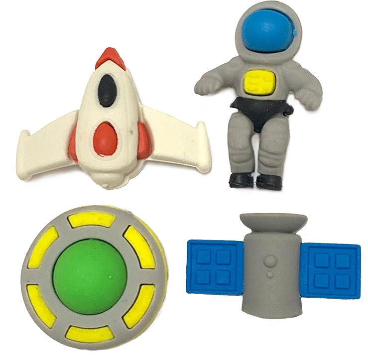 Outer Space Puzzle Erasers