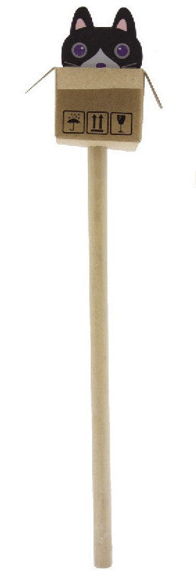 Cat in the Box Eraser & Pencil