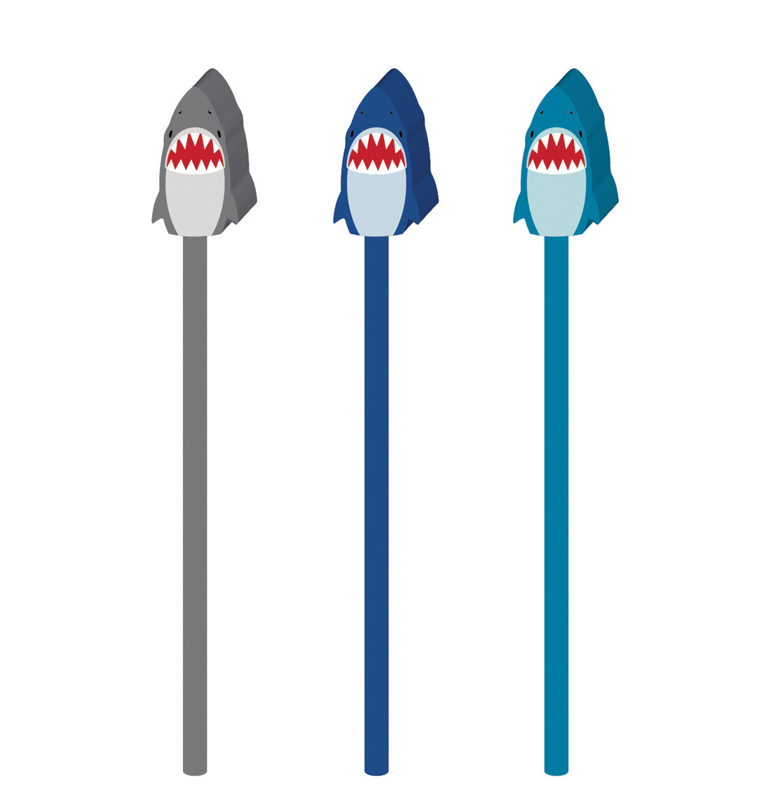 Shark Attack Eraser &amp; Pencil Duo