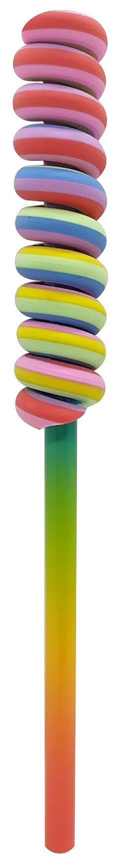 Tutti Frutti Scented Lollipop Eraser &amp; Pencil Duo