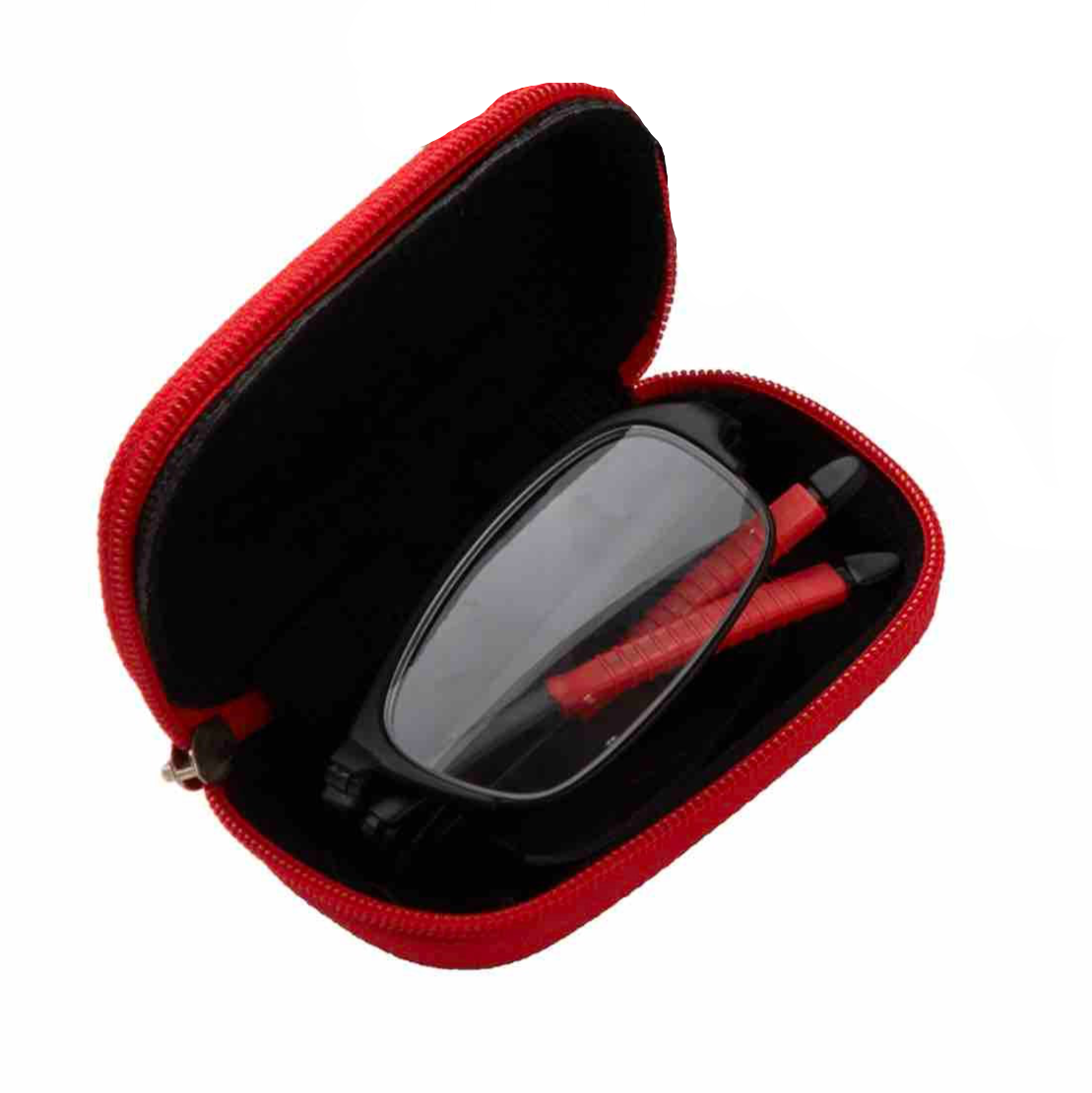 Foldable Reader Eyeglasses with Case