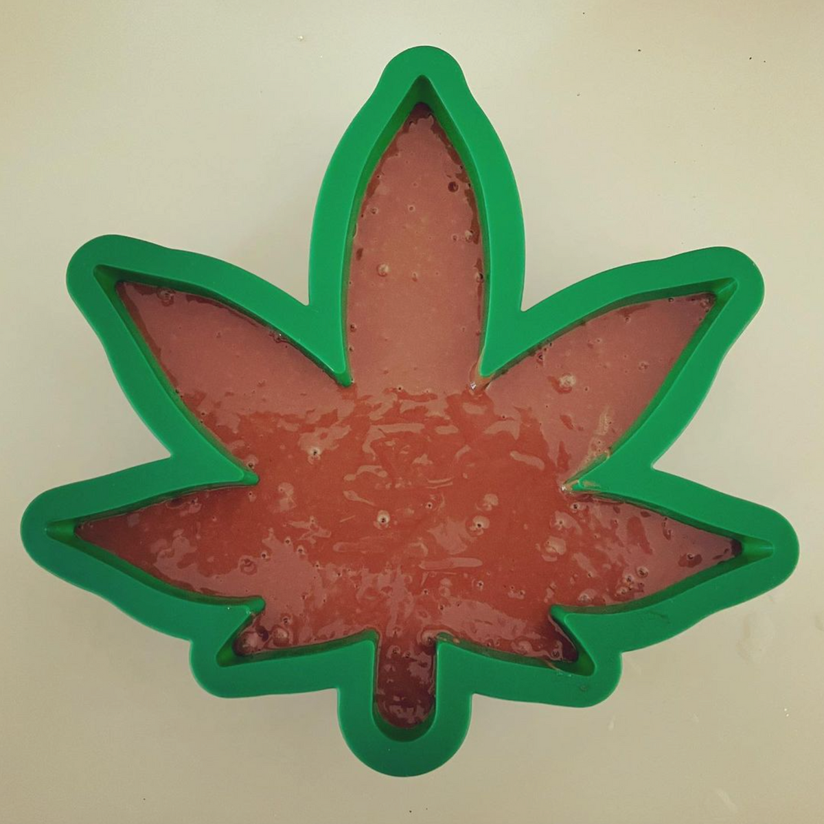 Marijuana Leaf Cake Mold