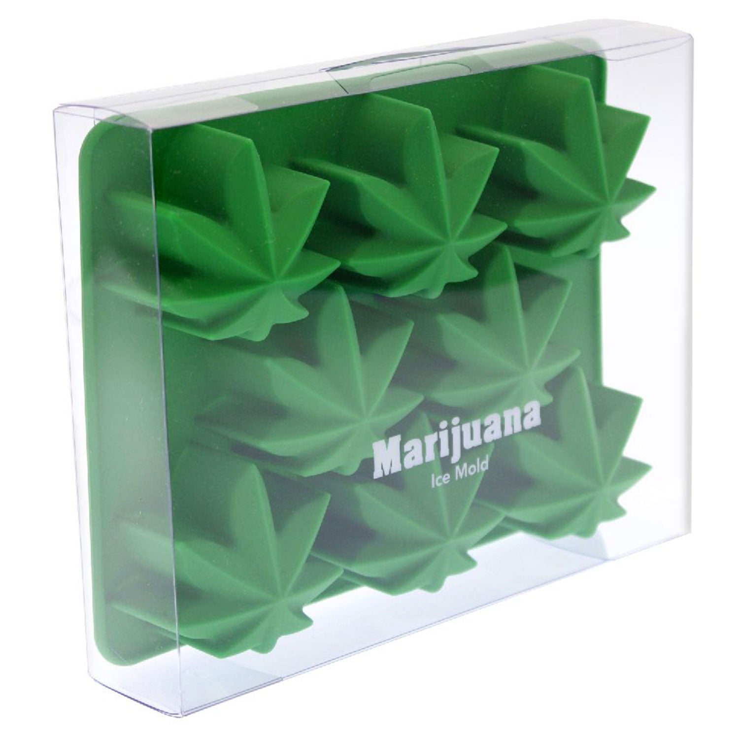 Marijuana Leaf Ice Cube Mold