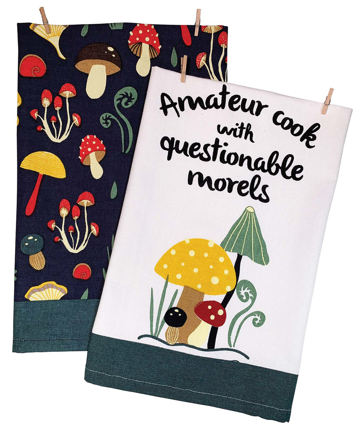 Mushroom Collection Tea Towels