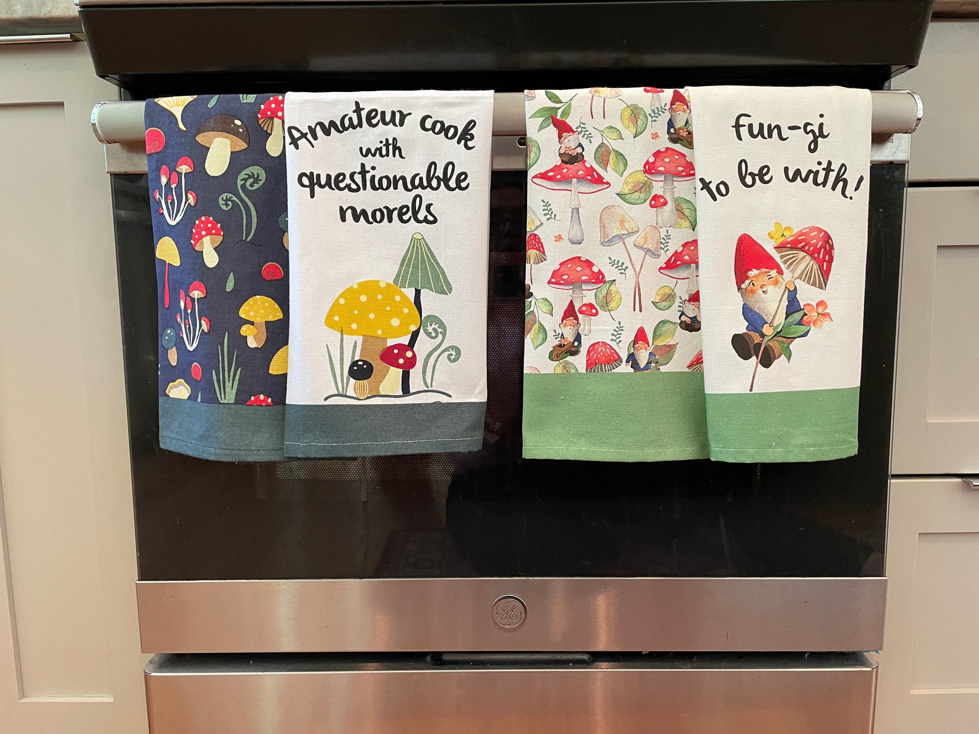 Mushroom Collection Tea Towels