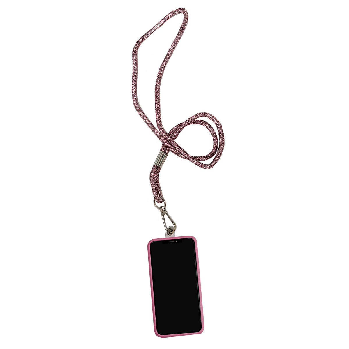Glitter Necklace Phone Holder