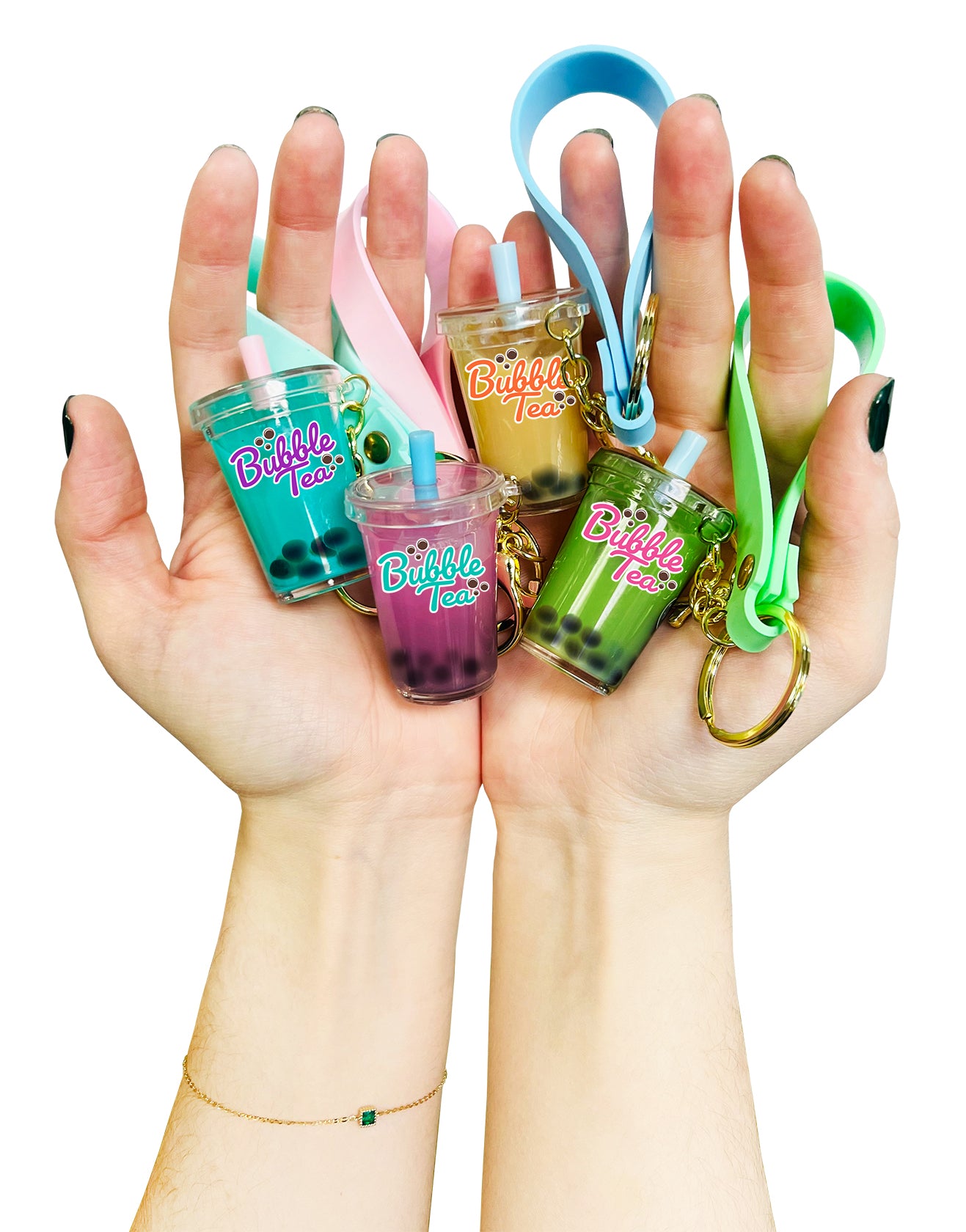 Boba Tea Keyring, 1 pcs