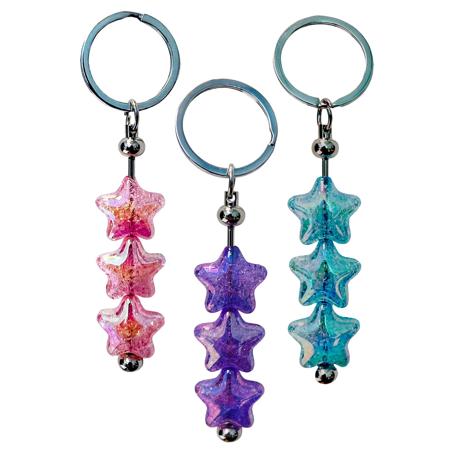 Sparkle Star Keyring