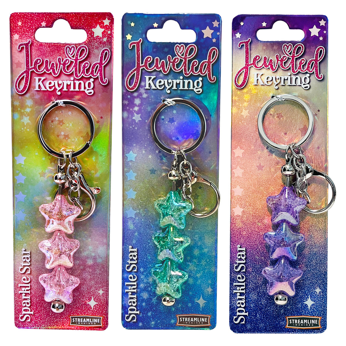 Sparkle Star Keyring