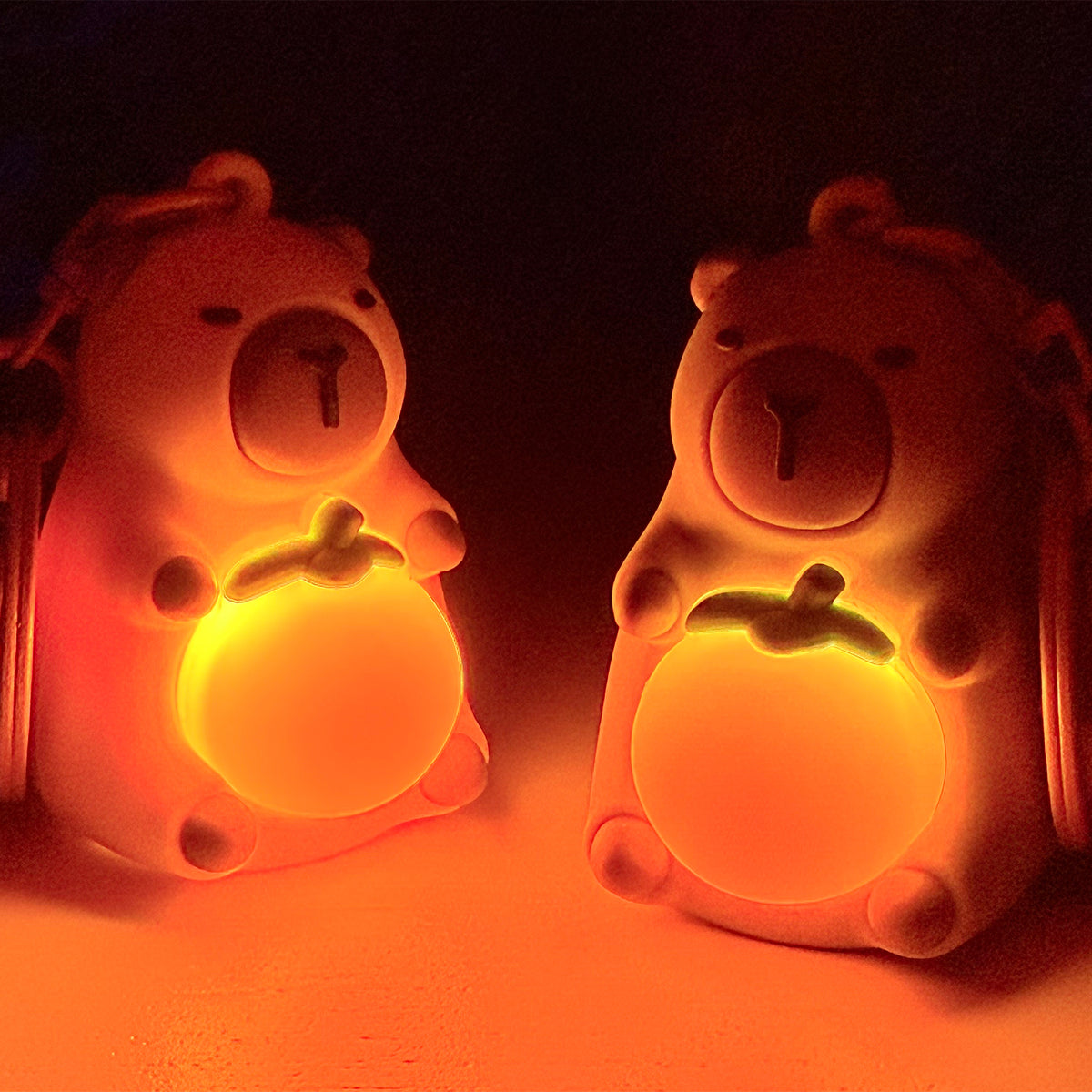 Capybara LED Keychain