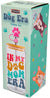 16 oz Glass Tumblers w/ Bamboo Lid, Straws & Toppers