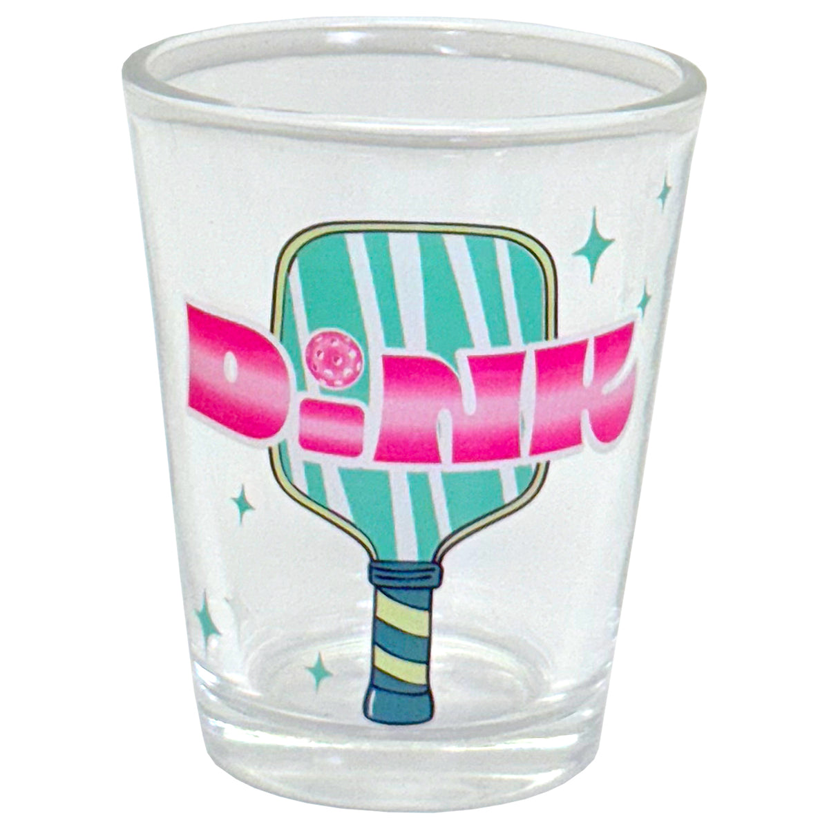 Pickleball Shot Glass Set 4 pcs