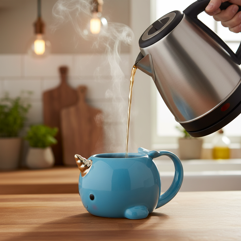 Narwhal Ceramic Mug 16oz