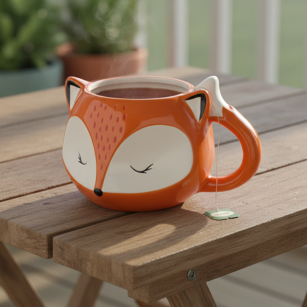 Fox Mug  14 oz