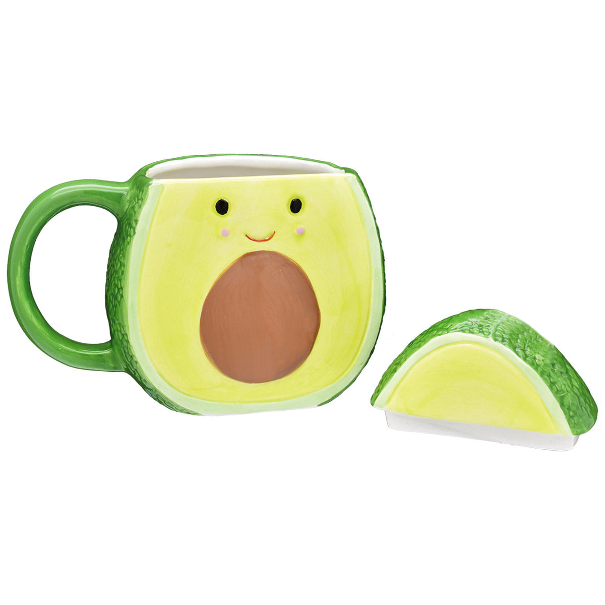 Avocado Mug w/ Lid