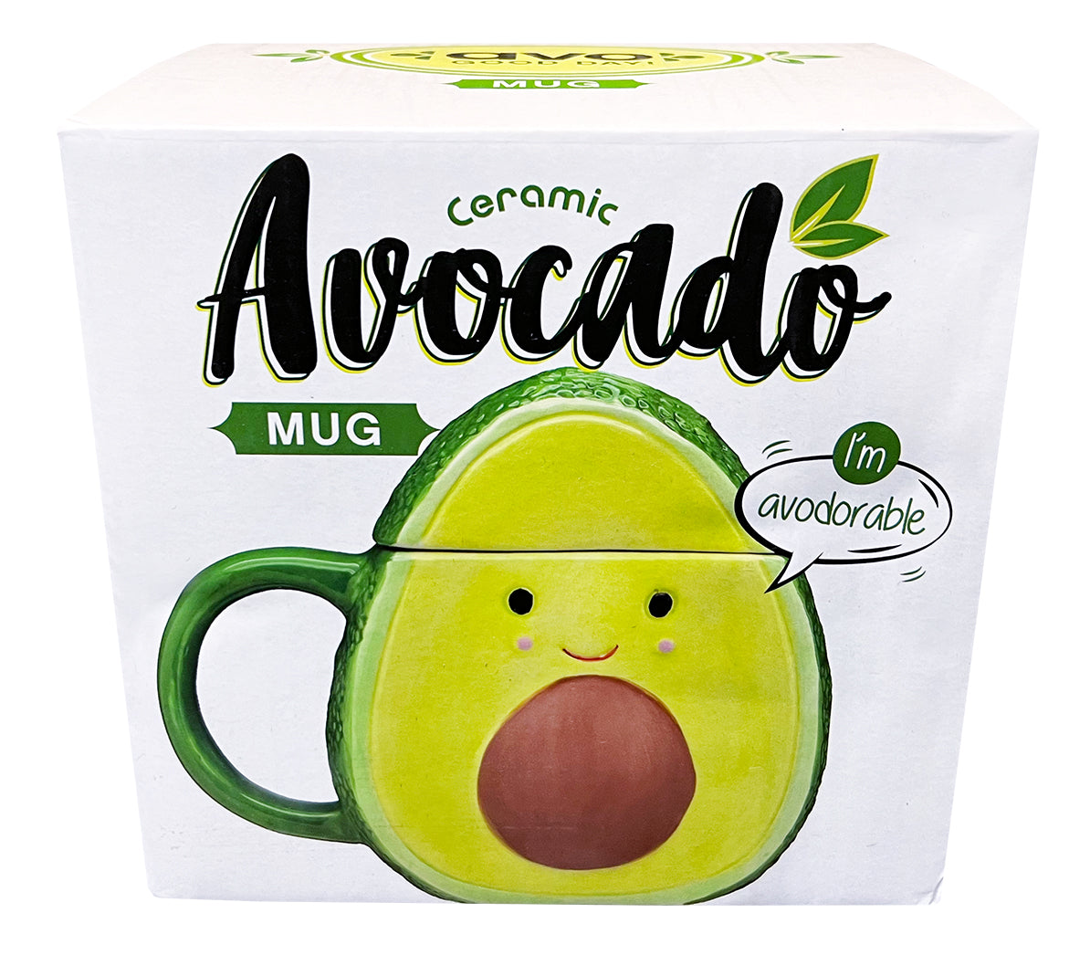 Avocado Mug with Lid