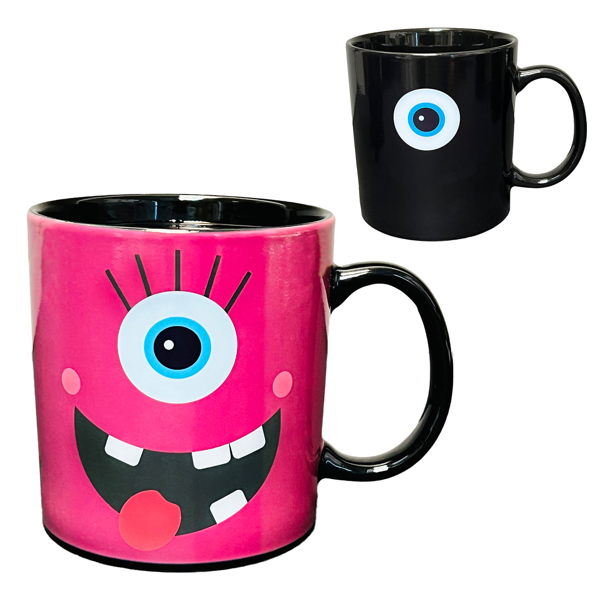 Monster Heat Reveal Mug - Pink