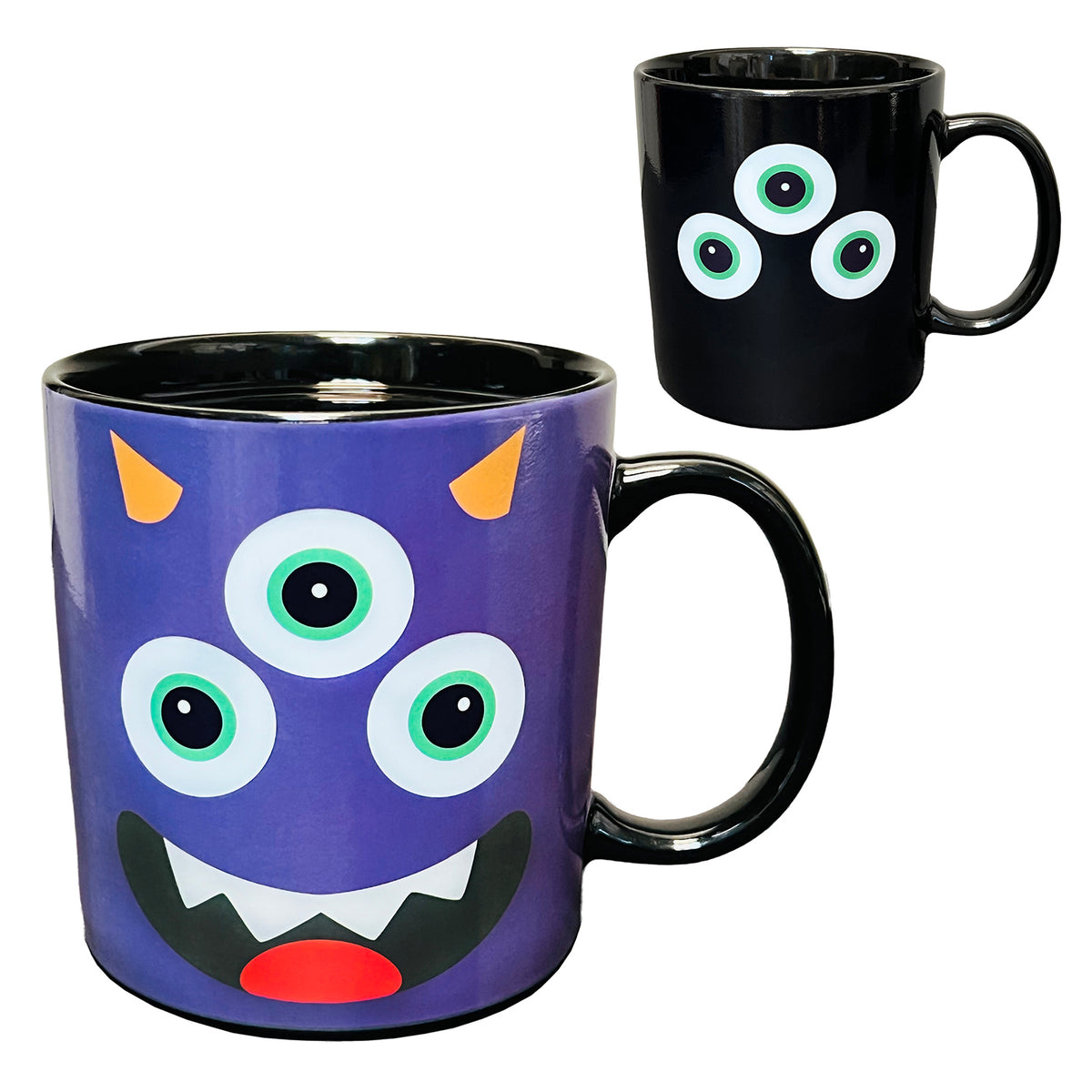 Monster Heat Reveal Mug - Purple