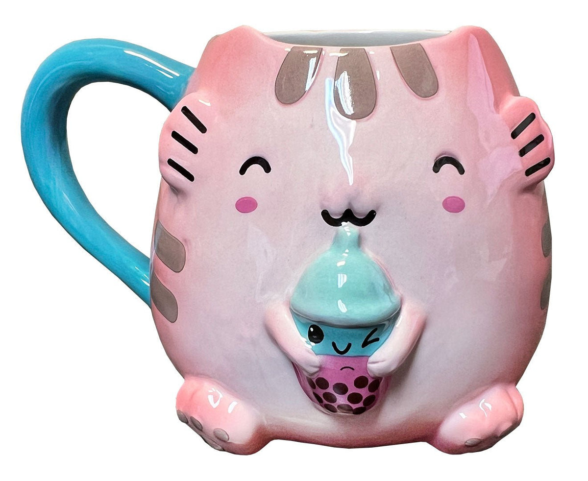 Sippin&#39; Kitty Bubble Tea Mug