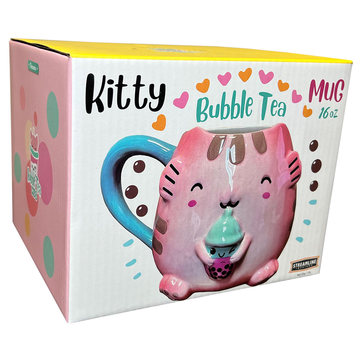 Sippin&#39; Kitty Bubble Tea Mug