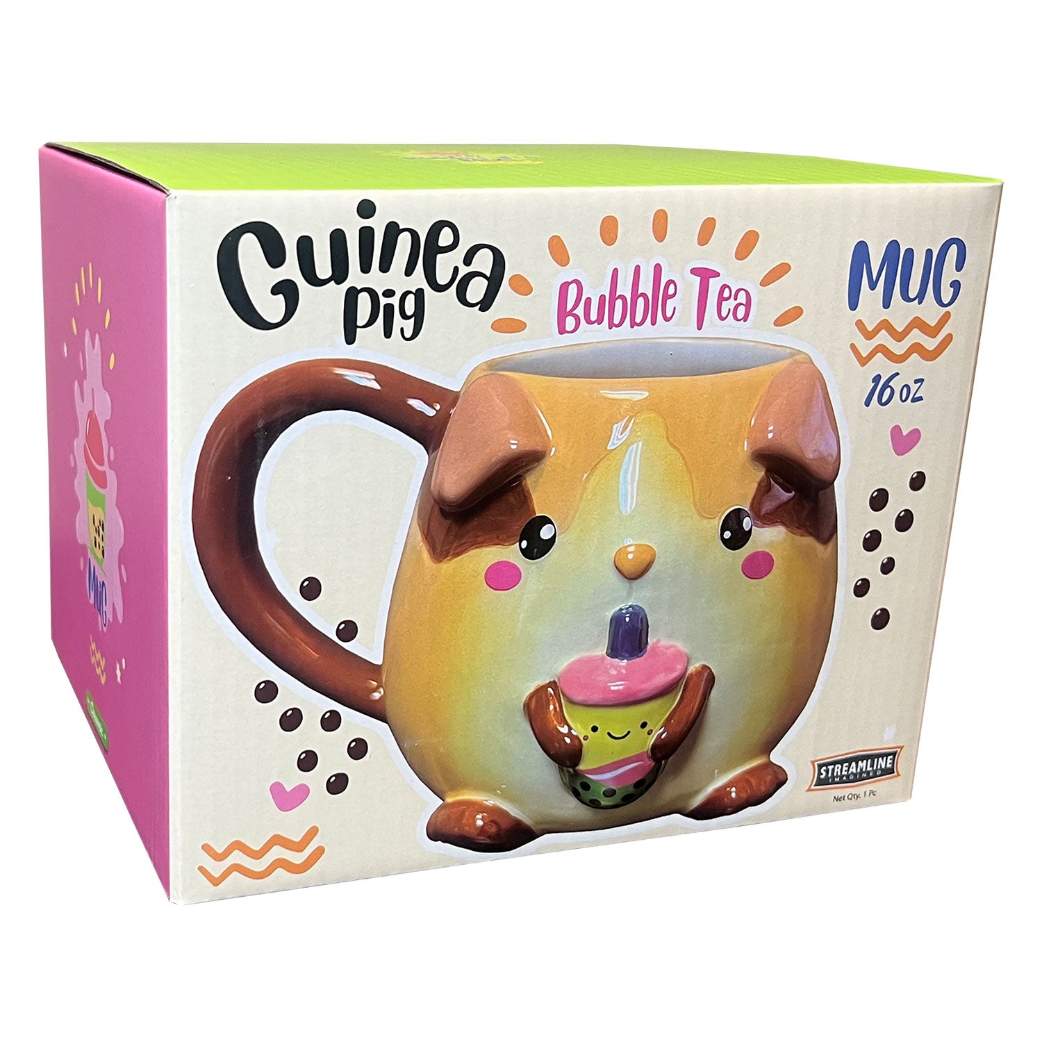 Sippin' Guinea Pig Bubble Tea Mug