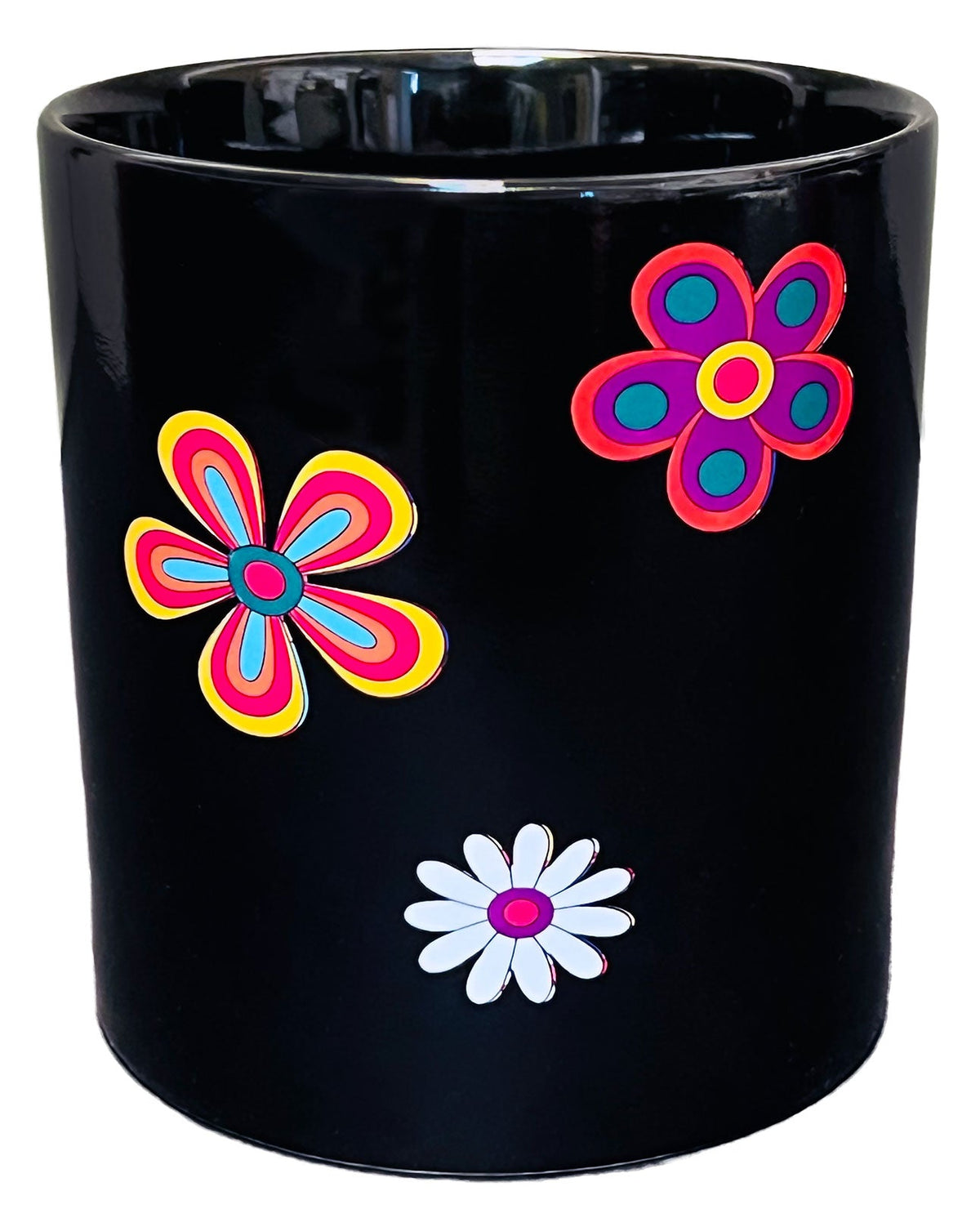 Blooming Flowers Heat Reveal 16 oz Mug - Pink/Red