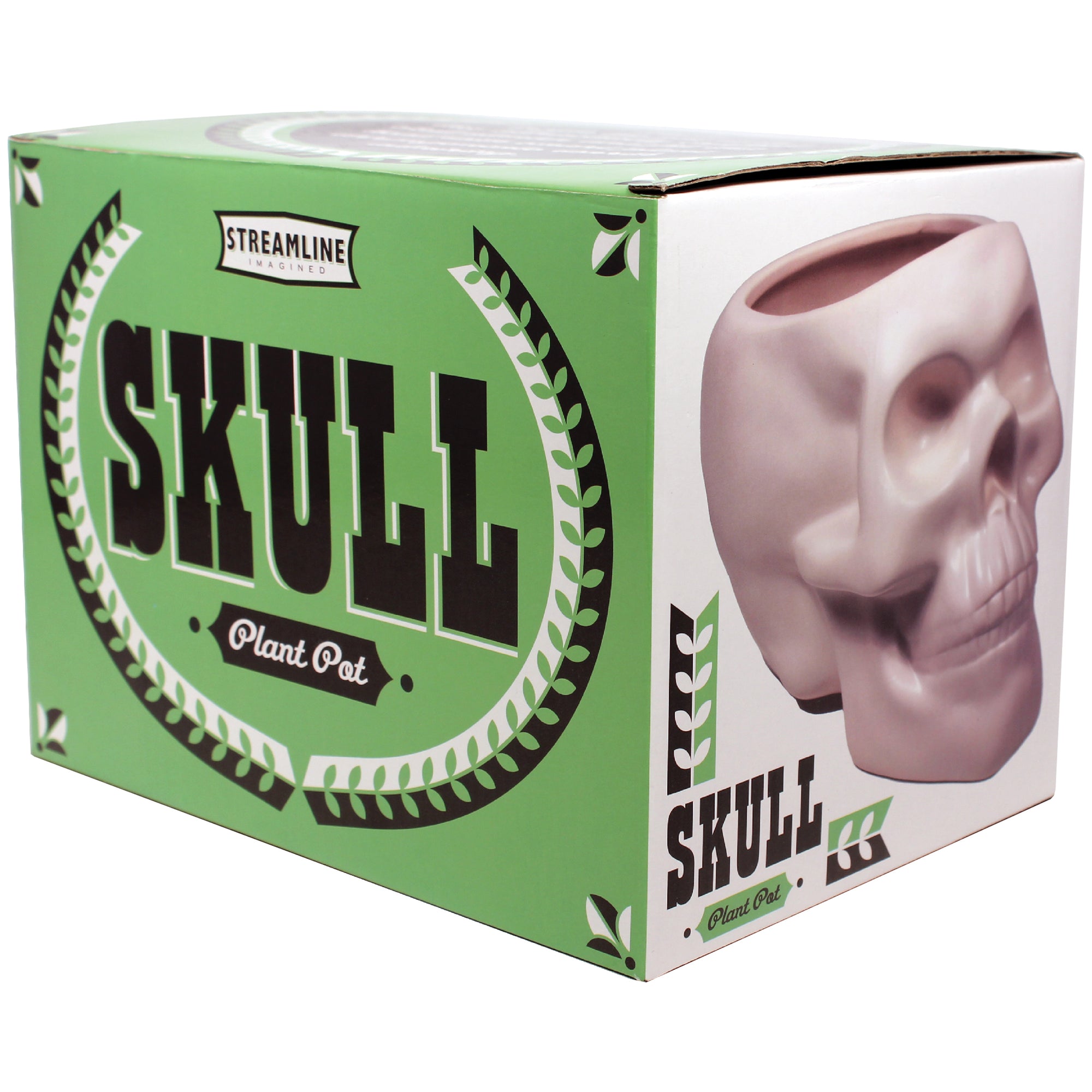 Bone Skull Planter