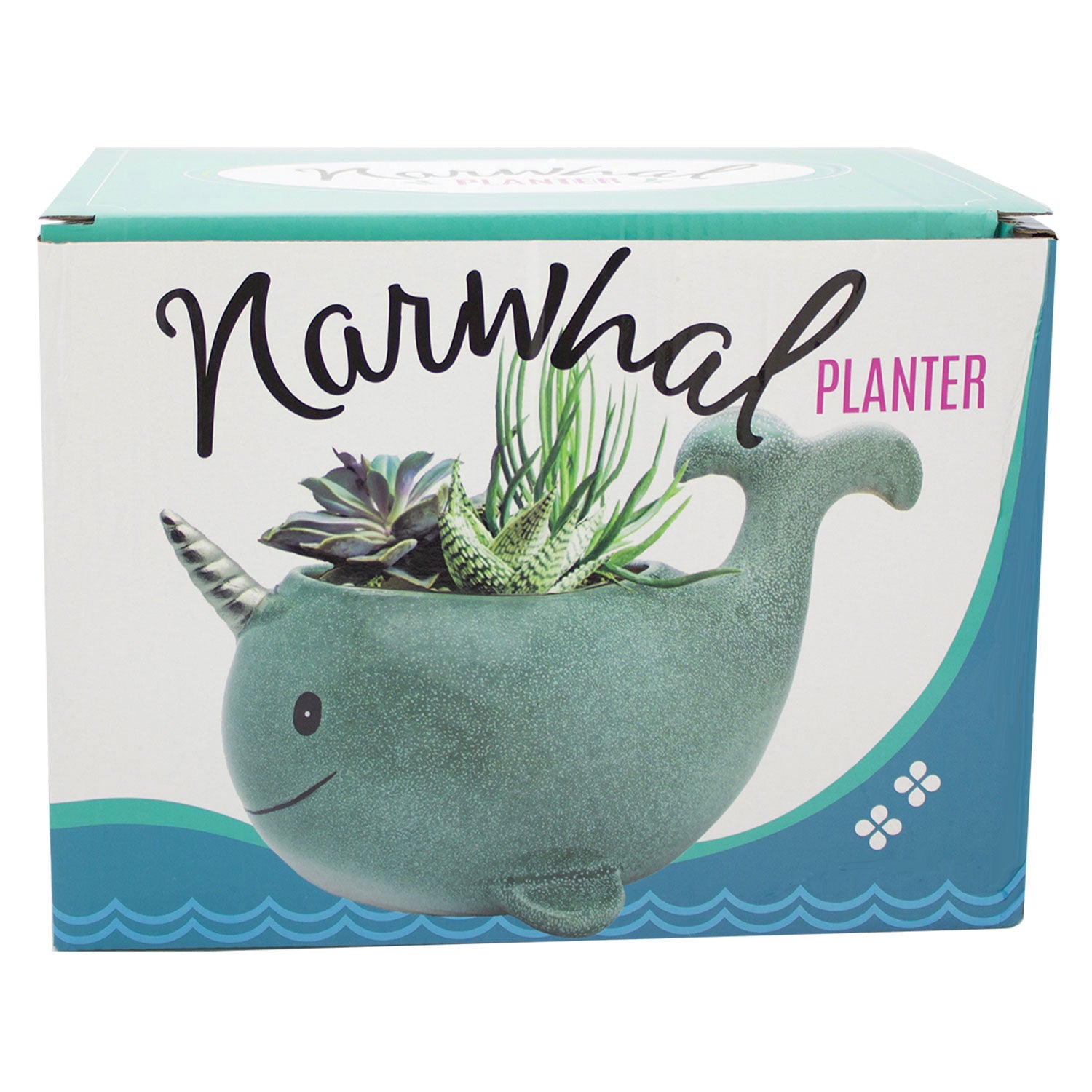 Narwhal Planter Pot
